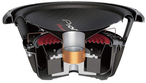 Subwoofer Pioneer TS-300D4, 30cm, 1400W, doble bobina, color Negro Subwoofer Pioneer TS-300D4, 30cm, 1400W, doble bobina, color Negro