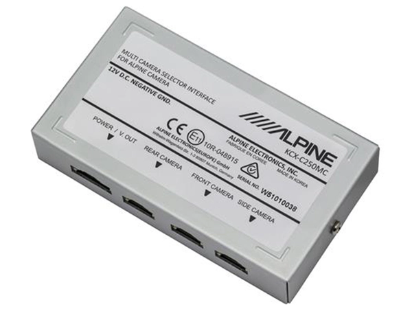 Interface Multiselector Cámaras ALPINE KCX-C250MC