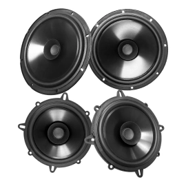 Combo Parlantes Bomber 5 Y 6,5 Pulgadas 100w Rms Cono Dual