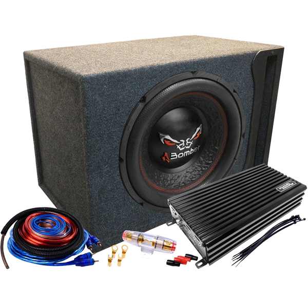 Combo Subwoofer 15 Bomber Bicho Papao + Potencia Dk1200