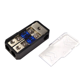 Portafusible Doble Mini ANL Blauline Potencia FH2 c/Fusibles