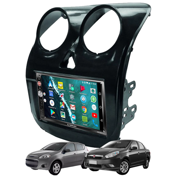 COMBO REPRODUCTOR MERCURY + MARCO ADAPTADOR PERMAK PALIO SIENA