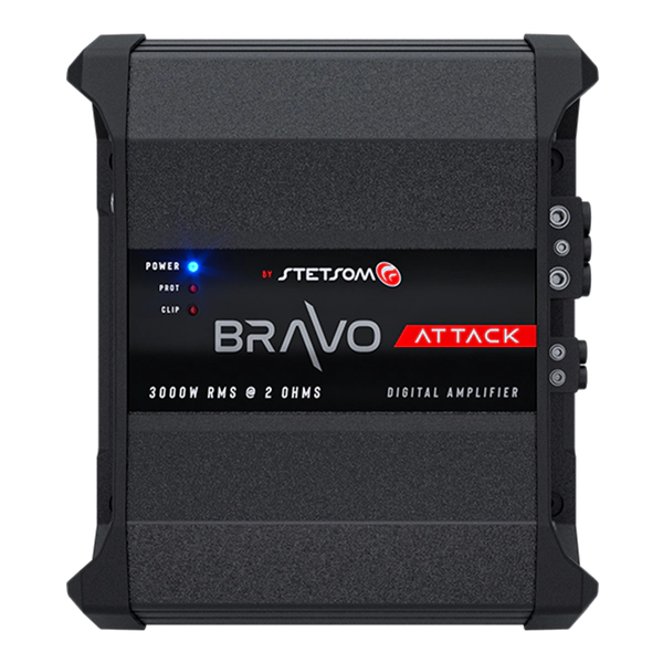AMPLIFICADOR STETSOM BRAVO ATTACK 3000 2 OHM