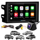 COMBO PANTALLA BLAUPUNKT MONTE CARLO 750 8624 + MARCO ADAPTADOR 2 DIN PERMAK BOR