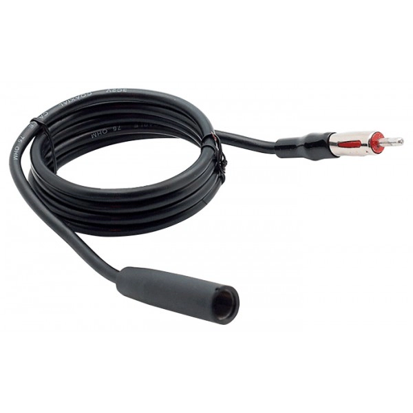 ADAPTADOR ANTENA CARAV 13-202 DIN MACHO A DIN HEMBRA 1M
