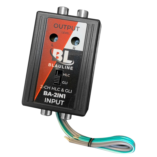 ADAPTADOR DE IMPEDANCIA BLAULINE CON AISLADOR DE MASA BA-2IN1