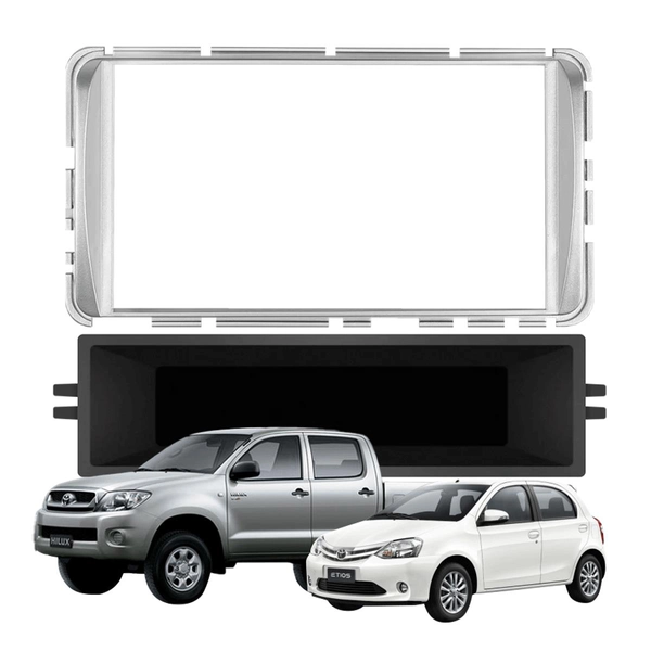 MARCO ADAPTADOR 2 DIN PERMAK TOYOTA COROLLA 14 HILUX/ETIOS 12/21