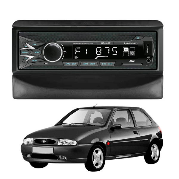 Stereo Bluetooth Radio Fm Am Sd Usb Para Ford Fiesta