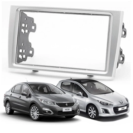 MARCO ADAPTADOR 2 DIN CARAV 11-149 PEUGEOT 308 408 GRIS