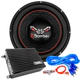 COMBO SUBWOOFER BOMBER BICHO PAPAO 12 600 + SOUND MAGUS DK600 + K100