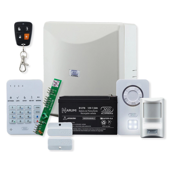 Alarma Para Hogar X28 Kit Clasico 4 Zonas