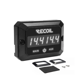 Voltimetro Doble Digital Bateria Tension 8v A 30v Recoil