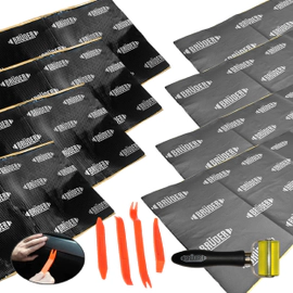 COMBO BRUDER PANEL INSONORIZADORA ZZ-05 (X4) + ZZ-XY06 (X4) + RODILLO PLASTICO G