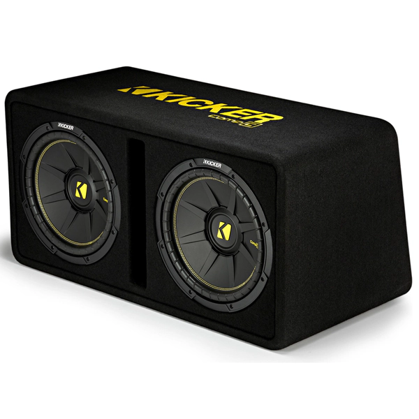 CAJA DOBLE ARMADA SUBWOOFER KICKER 44DCWC122
