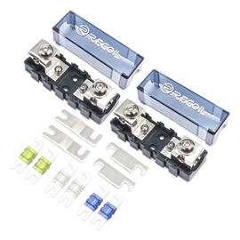 Par Portafusible Doble Bloque Distribuidor 0/2/4 A 0/2/4 Ga