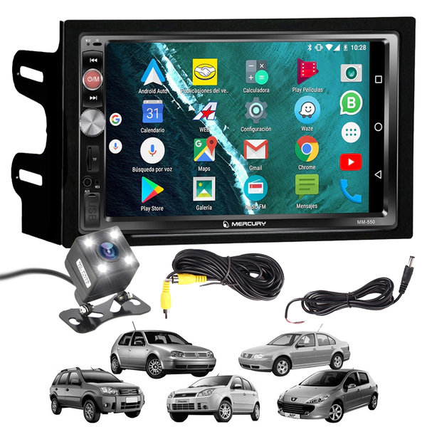 COMBO REPRODUCTOR MERCURY + MARCO BORA CHINO 8406 + CAMARA GUARDTEX 8323