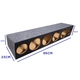 RACK 4DR + 2TW 4" CORTA ALF 0274 (6 CUERPOS)