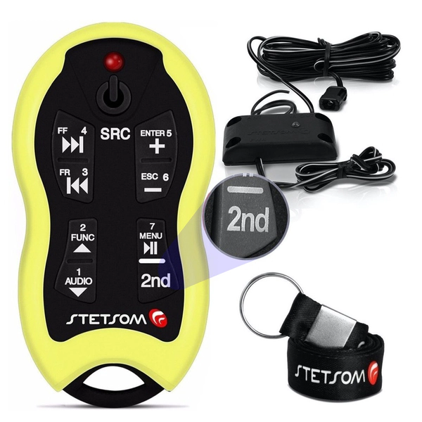 CONTROL REMOTO STETSOM SX2 AMARILLO