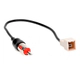ADAPTADOR ANTENA CARAV 13-001 HYUNDAI KIA 2008+ A ISO
