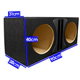 Caja Doble Subwoofer 12 Pulgadas