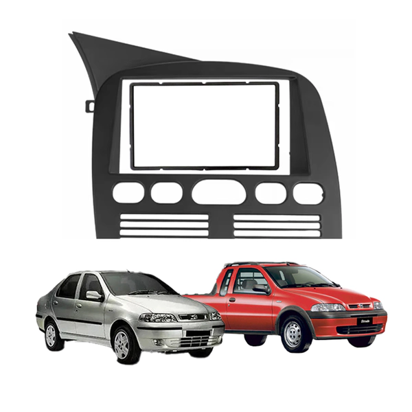 Marco Adaptador 2 Din Pantalla Fiat Palio Siena 1 Generacion