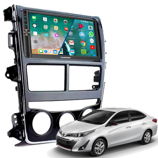 Combo Estereo Sao Paulo Blaupunkt + Marco Toyota Yaris 18/19