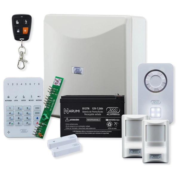 Alarma Para Hogar X28 Kit Plus 8 Zonas