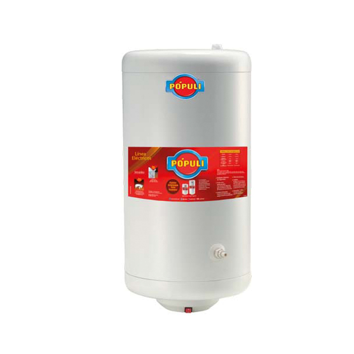 Termotanque Electrico 53 Lts Populi C/sup Ecotermo Materiales
