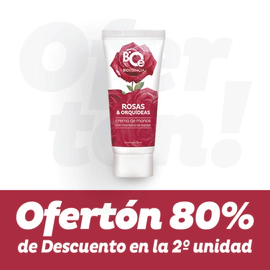 Crema manos rosas & orquídeas 2da al 80%
