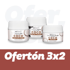 Crema día + crema noche y contorno ojos GRATIS (3x2)