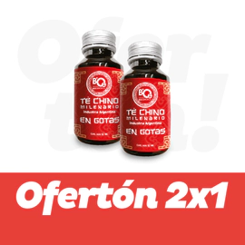 ¡OFERTÓN! Té chino: Pagá 1 y llevá 2