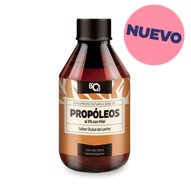 Propóleo con dulce de leche