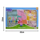 Valija Artística Infantil Peppa Pig Incluye Stickers Y Cofre