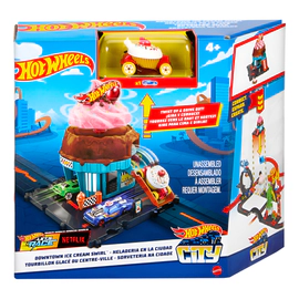 Hot Wheels City Heladeria En La Ciudad Mattel