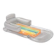 Colchoneta Sillón Inflable Vaso Flotador Pileta 1.61m X 84cm