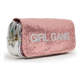 Cartuchera Escolar Metalizada Glitter 2 Divisiones Zaphir