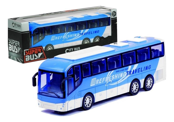 Autobús De Juguete Grande Con Diseño Resistente Y Real