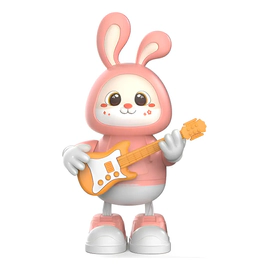 Conejo Musical Con Guitarra Que Camina, Canta Y Tiene Luces