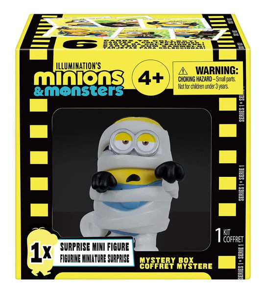 Muñeco Minions & Monsters Sorpresa 10cm Coleccionable