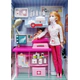 Muñeca Doctora Pediatra Playset Con Bebé Y Accesorios Paloma