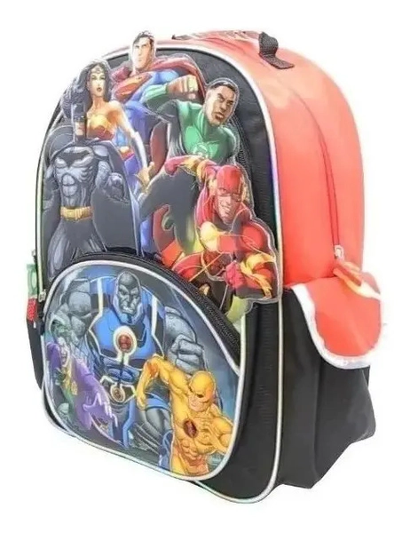 Mochila Liga De La Justicia Espalda 16 Pulgadas