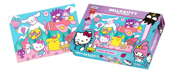 Rompecabezas Puzzle Hello Kitty 240 Piezas 48x33cm Tapimovil