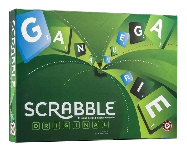 Scrabble Juego De Palabras Original Ruibal Mattel