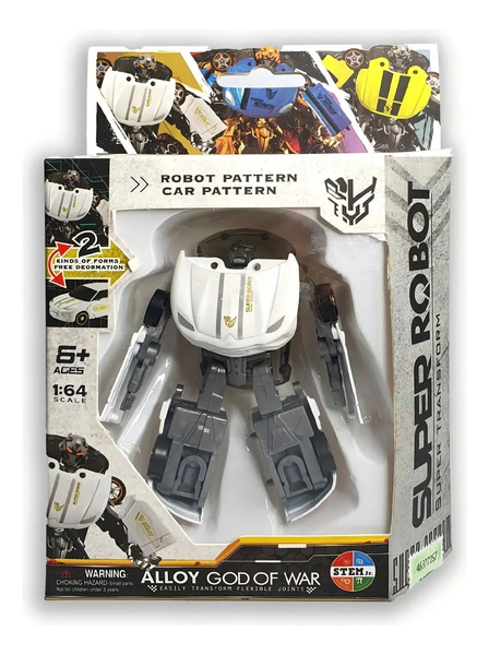 Transformers Auto Convertible Escala 1:64, 10 Cm De Altura