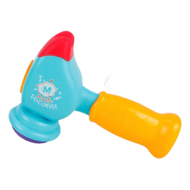 Martillo Musical Para Bebes Con Sonido Y Luces Led