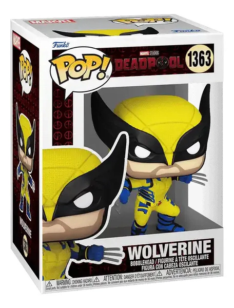 Figura Funko Pop Marvel Deadpool 3 Wolverine Coleccionable