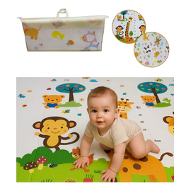 Manta Alfombra Antigolpes Reversible Plegable 200x180x10 Gugga