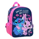 Mochila Infantil Stitch Disney Jardin Niños Azul