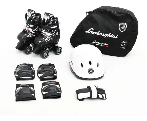 Patines Extensibles Lamborghini +set De Protección De Regalo