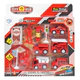Set De Ciudad Autobus Y Ciudad Bomberos City Rescue